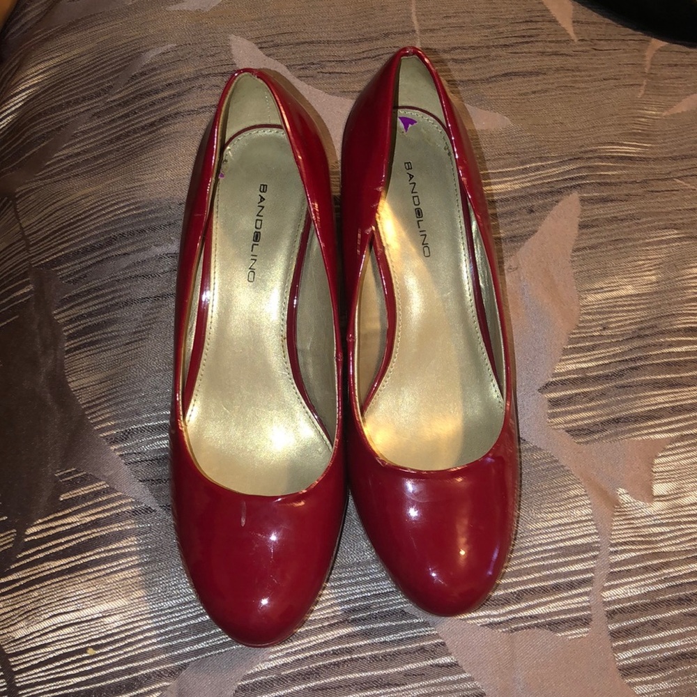 Red heels! Used twice !